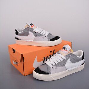 Nike Blazer Low '77 Jumbo Sneaker Gray Black